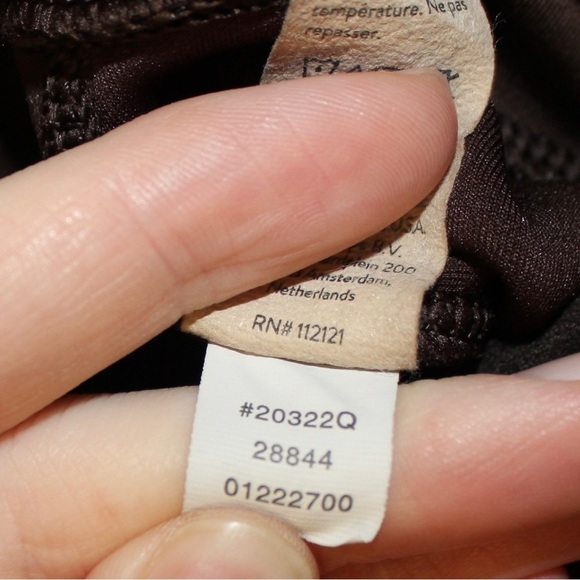 Spanx High Waist Brown Faux Suede Leggings Size 1X Petite - Picture 9 of 10